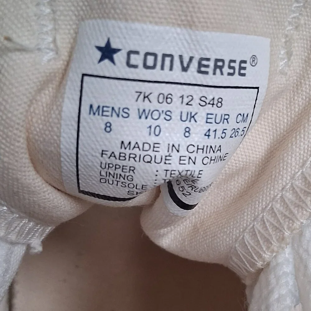 Converse Size 41.5 unisex - Picture 2 of 7